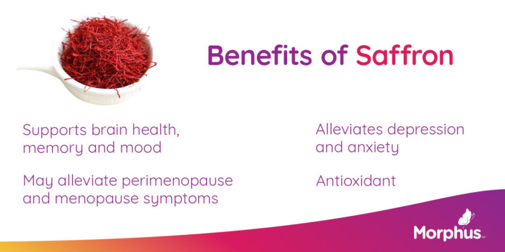 saffron benefits menopause